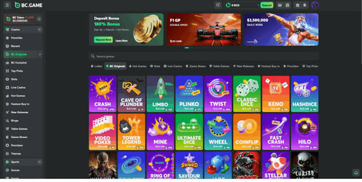 Unlock the Excitement at BC.Game Online Crypto Casino